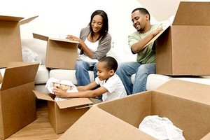 Déménagement famille