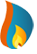 logo flamme de gaz